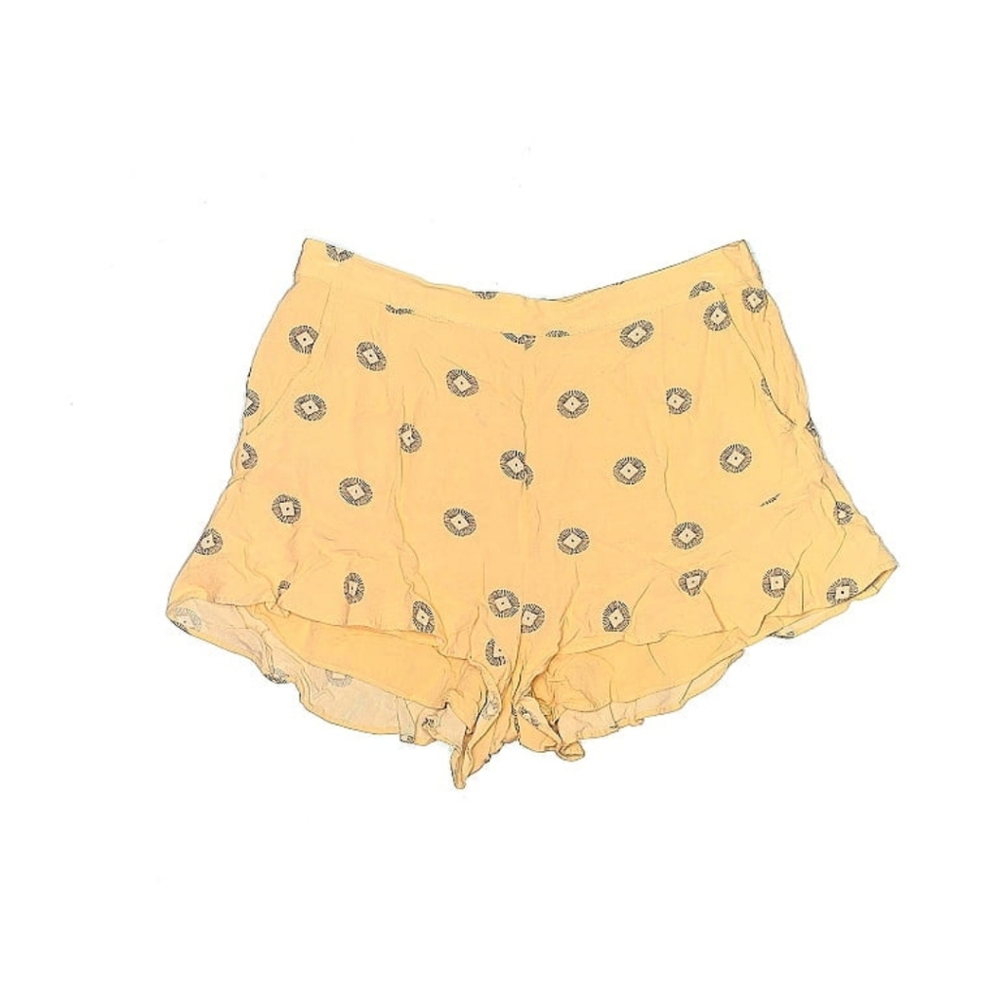 O'Neill Light Tangerine High Waist Floral Shorts- Size M